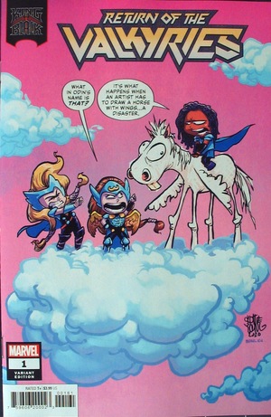 [King in Black: Return of the Valkyries No. 1 (1st printing, variant cover - Skottie Young)]