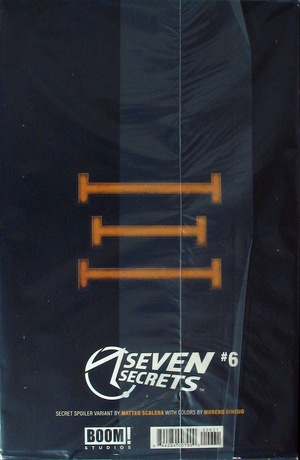 [Seven Secrets #6 (1st printing, variant Secret Spoiler cover - Matteo Scalera, in unopened polybag)]