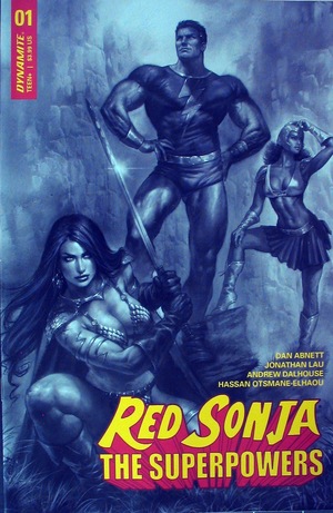 [Red Sonja: The Superpowers #1 (Retailer Incentive Grayscale Cover - Lucio Parrillo)]