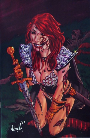 [Red Sonja: The Superpowers #1 (Retailer Incentive Virgin Cover - Vincenzo Federici)]