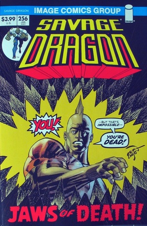 [Savage Dragon (series 2) #256 (variant retro trade dress cover)]