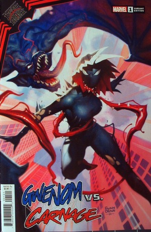 [King in Black: Gwenom Vs. Carnage No. 1 (1st printing, variant cover - Ryan Brown)]