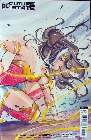 [Future State: Immortal Wonder Woman 1 (1st printing, variant cardstock cover - Peach Momoko)]