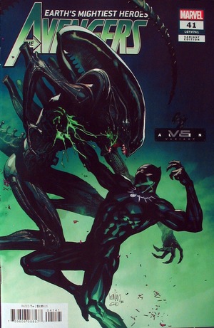 [Avengers (series 7) No. 41 (variant Marvel Vs. Alien cover - Leinil Francis Yu)]