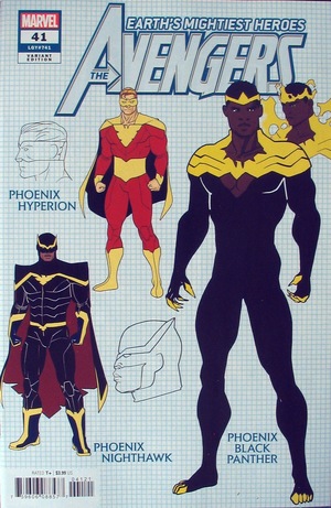 [Avengers (series 7) No. 41 (variant design cover - Javier Garron)]