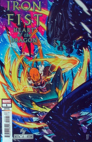 [Iron Fist - Heart of the Dragon No. 1 (variant Marvel Vs. Alien cover - Kim Jacinto)]
