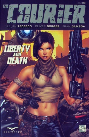 [Courier - Liberty and Death #1 (Cover A - Geebo Vigonte)]