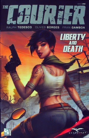 [Courier - Liberty and Death #1 (Cover B - Sun Khamunaki)]