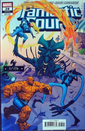 [Fantastic Four (series 6) No. 28 (variant Marvel Vs. Alien cover - Joshua Cassara)]