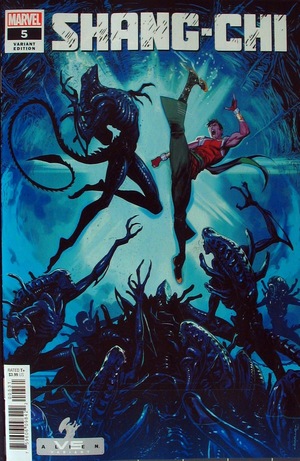 [Shang-Chi (series 1) No. 5 (variant Marvel Vs. Alien cover - Iban Coello)]
