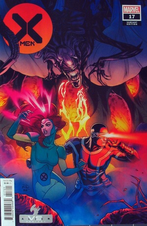 [X-Men (series 5) No. 17 (variant Marvel Vs. Alien cover - Russell Dauterman)]