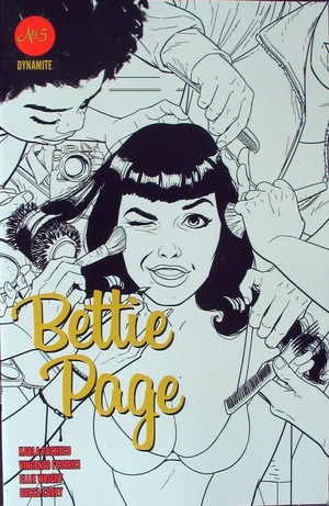 [Bettie Page (series 3) #5 (Retailer Incentive B&W Cover - Kano)]