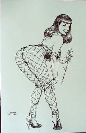 [Bettie Page (series 3) #5 (Bonus FOC Incentive B&W Virgin Cover - Joseph Michael Linsner)]