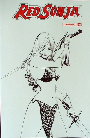 [Red Sonja (series 8) Issue #23 (Retailer Incentive B&W Cover - Jae Lee)]