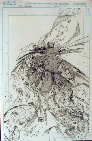 [Spawn #314 (Cover D - Greg Capullo sketch)]