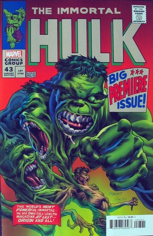[Immortal Hulk No. 43 (variant Homage cover - Joe Bennett)]