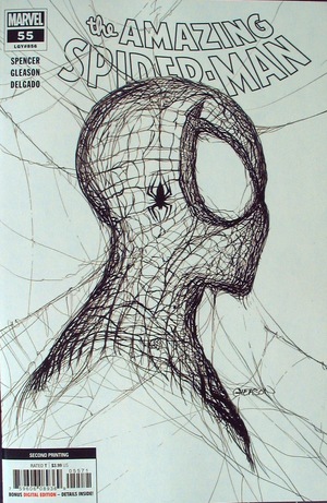[Amazing Spider-Man (series 5) No. 55 (2nd printing, variant B&W cover)]