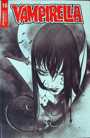 [Vampirella (series 8) #16 (Retailer Incentive B&W Cover - Peach Momoko)]