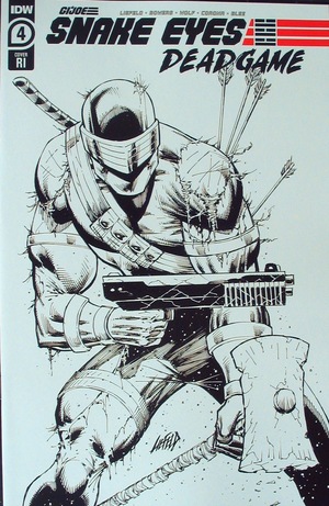 [Snake Eyes - Deadgame #4 (Retailer Incentive Cover - Rob Liefeld)]