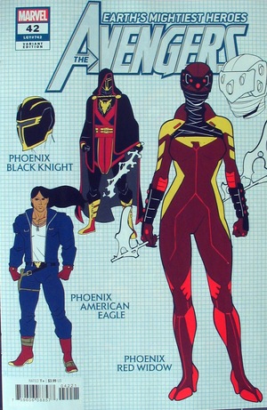 [Avengers (series 7) No. 42 (variant design cover - Javier Garron)]