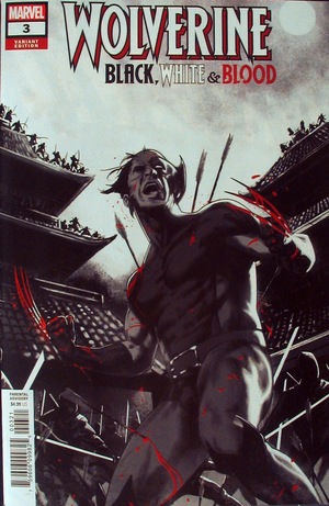 [Wolverine: Black, White & Blood No. 3 (variant cover - Taurin Clarke)]