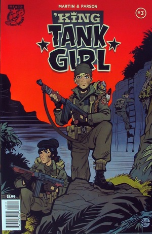 [King Tank Girl #3 (regular cover - Brett Parson)]
