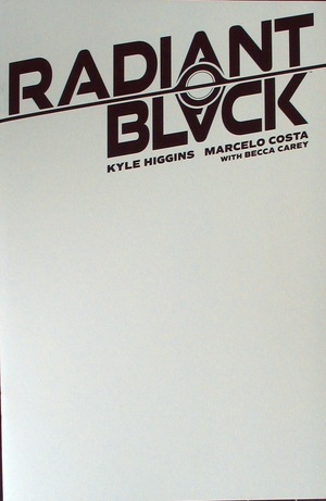 [Radiant Black #1 (1st printing, Cover C - blank)]