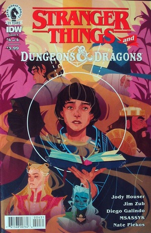 [Stranger Things and Dungeons & Dragons #4 (Cover C - Jess Taylor)]