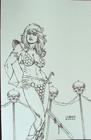 [Red Sonja: The Price of Blood #3 (Bonus FOC Incentive Sketch Virgin Cover - Joseph Michael Linsner)]