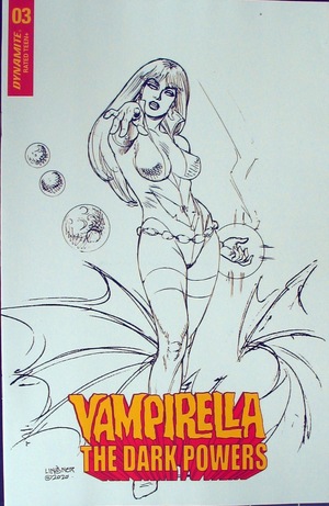 [Vampirella: The Dark Powers #3 (Retailer Incentive Sketch Cover - Joseph Michael Linsner)]