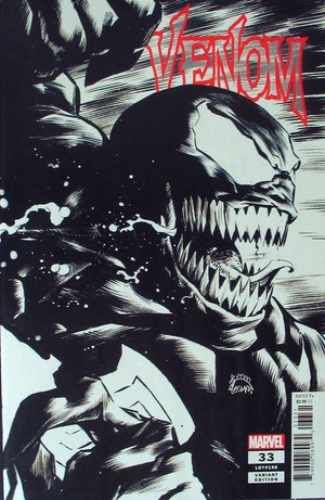 [Venom (series 4) No. 33 (variant B&W cover - Ryan Stegman)]