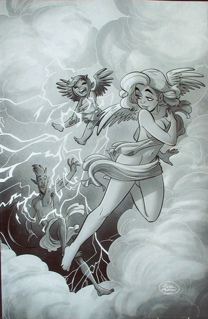 [Un/Sacred Volume 2, #4 (Cover F - Elisa Ferrari virgin B&W)]