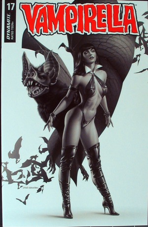 [Vampirella (series 8) #17 (Retailer Incentive B&W Cover - Vitali Iakovlev)]