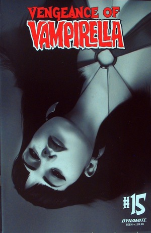 [Vengeance of Vampirella (series 2) #15 (Retailer Incentive B&W Cover - Ben Oliver)]