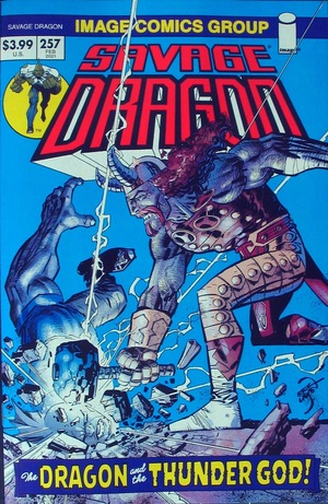 [Savage Dragon (series 2) #257 (variant retro trade dress cover)]