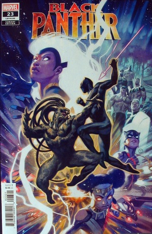 [Black Panther (series 7) No. 23 (variant cover - Julian Totino Tedesco)]