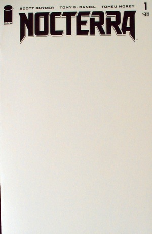 [Nocterra #1 (1st printing, Cover E - blank white)]