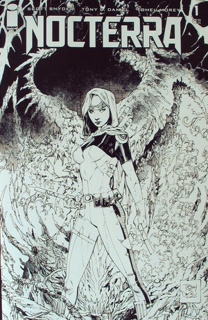 [Nocterra #1 (1st printing, Cover K - Tony S. Daniel B&W Retailer Incentive)]