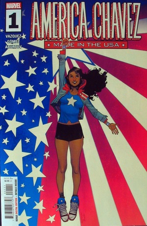 [America Chavez - Made in the USA No. 1 (1st printing, standard cover - Sara Pichelli)]