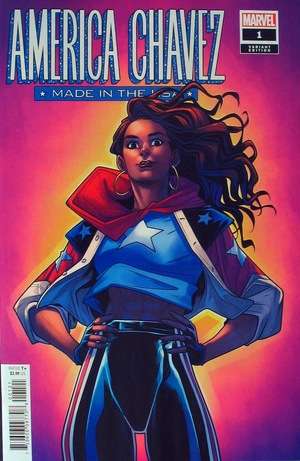 [America Chavez - Made in the USA No. 1 (1st printing, variant cover - Elizabeth Torque)]