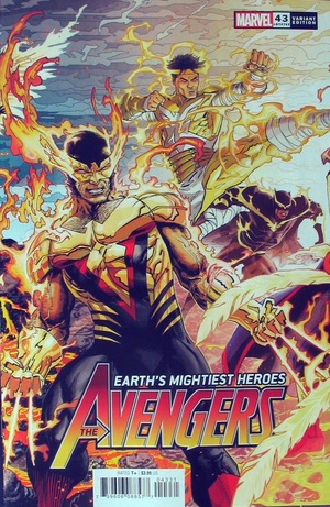 [Avengers (series 7) No. 43 (1st printing, variant connecting cover - Dustin Weaver)]