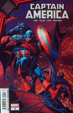 [King in Black: Captain America No. 1 (standard cover - Salvador Larroca)]