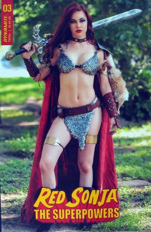 [Red Sonja: The Superpowers #3 (Cover E - Cosplay)]
