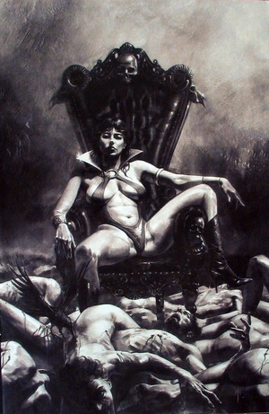 [Vampirella (series 8) #18 (Bonus FOC Incentive Virgin B&W Cover - Marco Mastrazzo)]