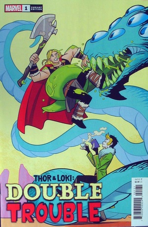 [Thor & Loki: Double Trouble No. 1 (variant cover - Natacha Bustos)]