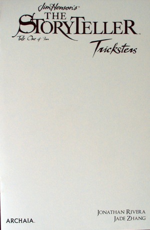 [Jim Henson's Storyteller - Tricksters #1 (variant blank cover)]
