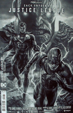 [Justice League (series 4) 59 (variant cardstock B&W cover - Lee Bermejo)]
