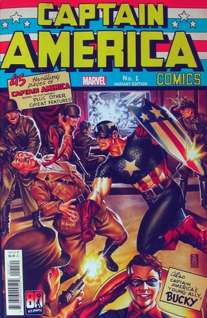 [Captain America Anniversary Tribute No. 1 (variant cover - Mark Brooks)]