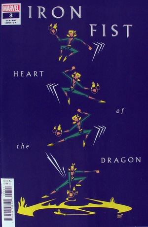 [Iron Fist - Heart of the Dragon No. 3 (variant cover - Jeffrey Veregge)]