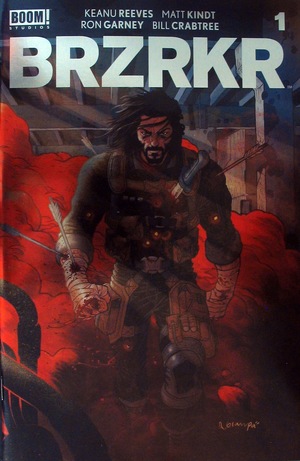 [BRZRKR #1 (1st printing, variant foil cover - Rafael Grampa)]